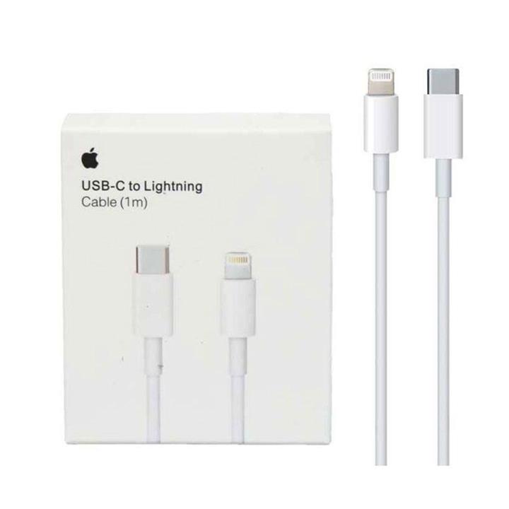 کابل تبدیل USB Type -C به لایتنینگ اپل مدل PD Orginal Box طول 1 متر